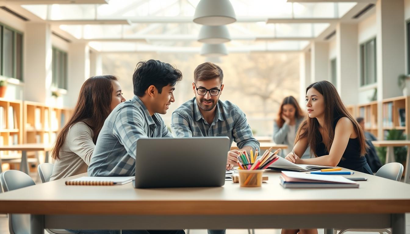 Organized study environment supporting productive learning